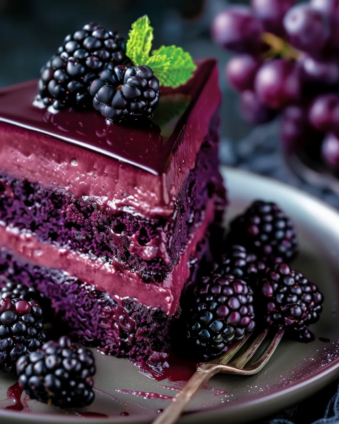 Enchanted Forest Blackberry Velvet Delight