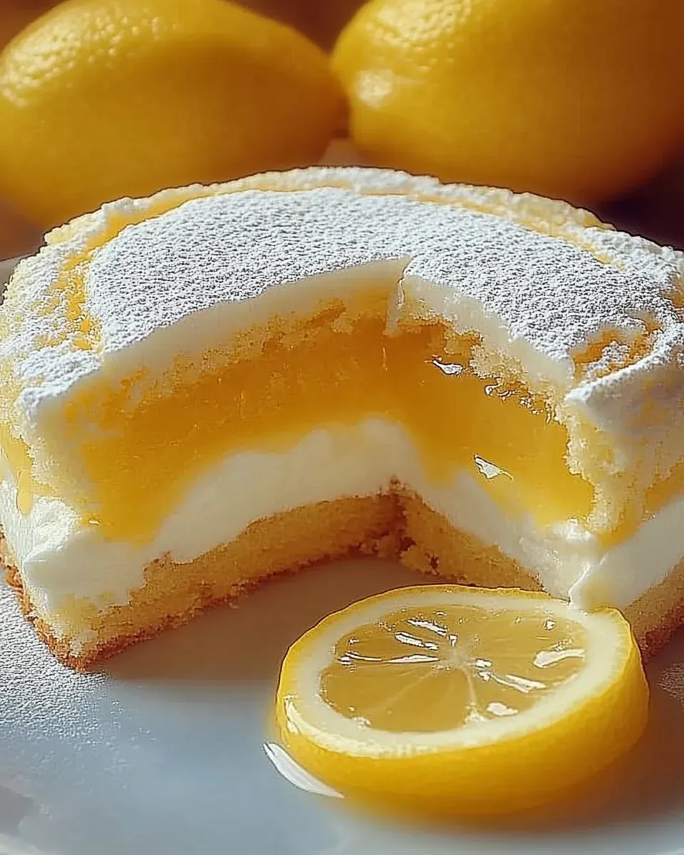 Lemon Curd Cake Delight