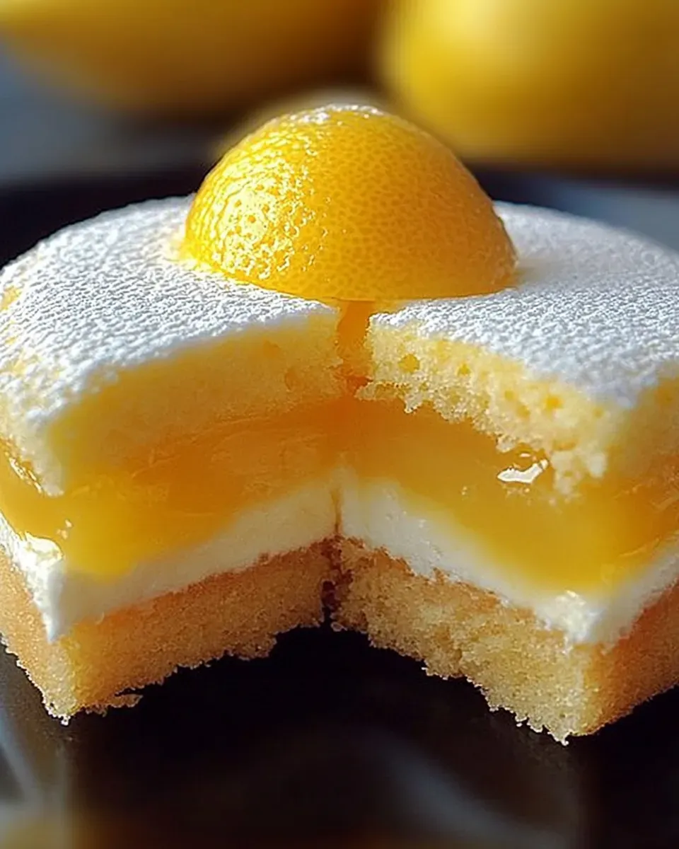 Lemon Curd Cake Delight