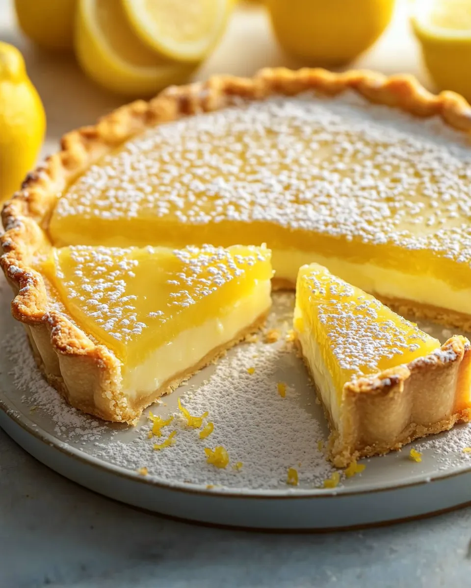 Zesty Lemon Tart Delight