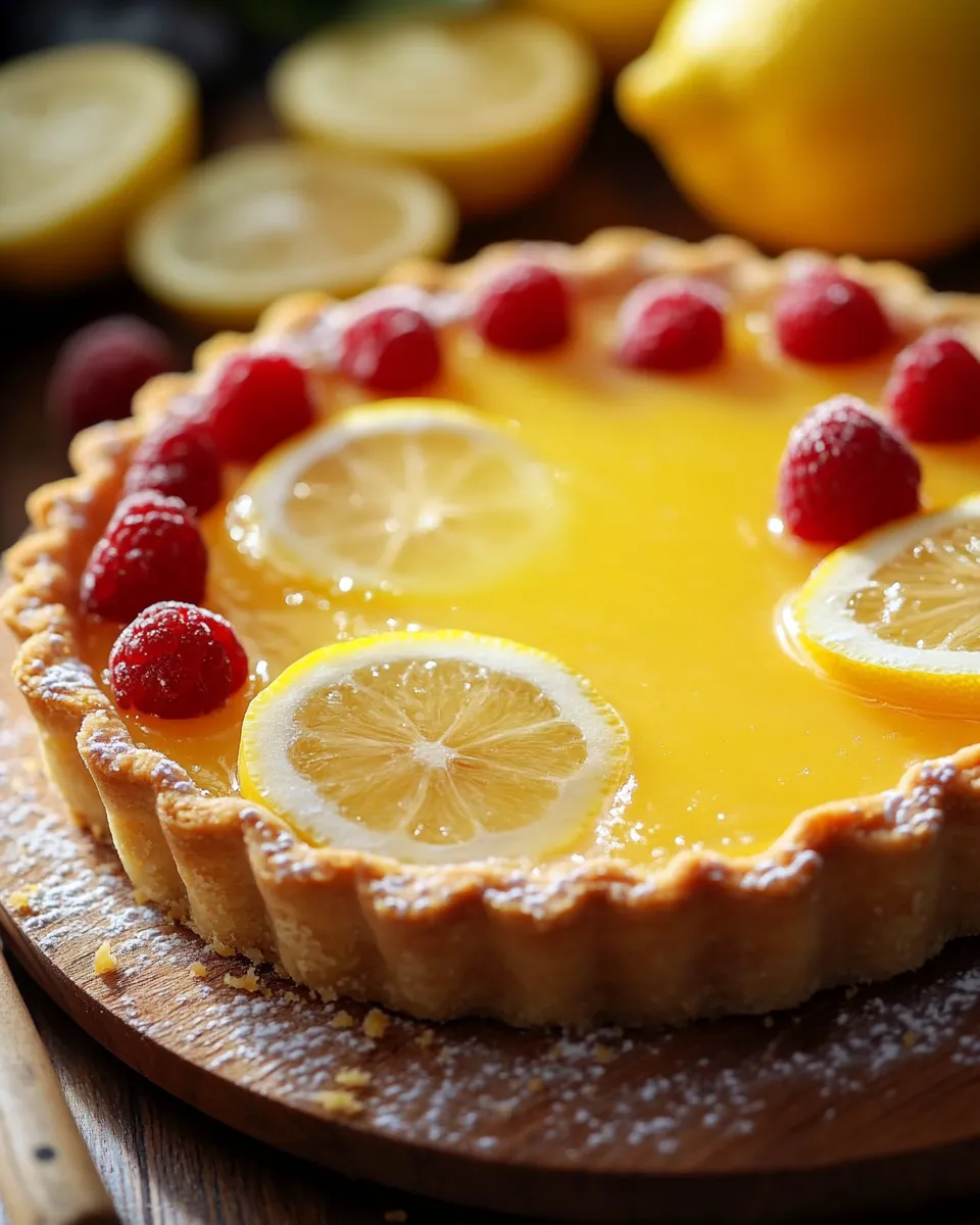 Zesty Lemon Tart Delight