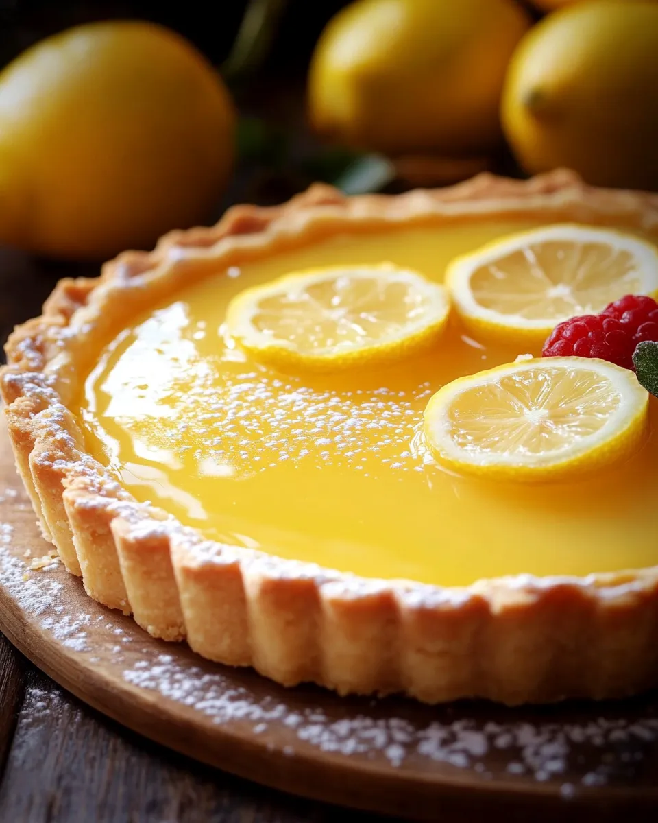 Zesty Lemon Tart Delight