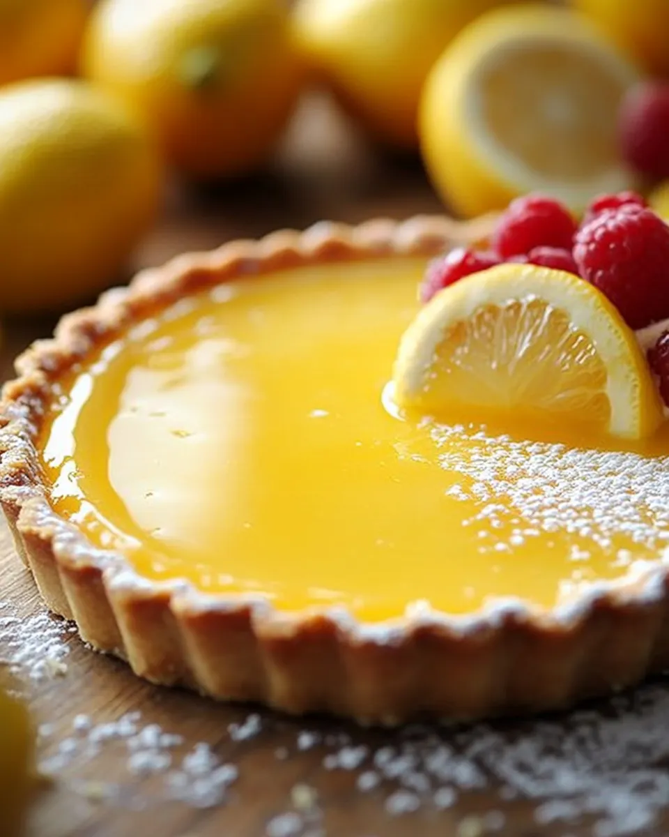 Zesty Lemon Tart Delight