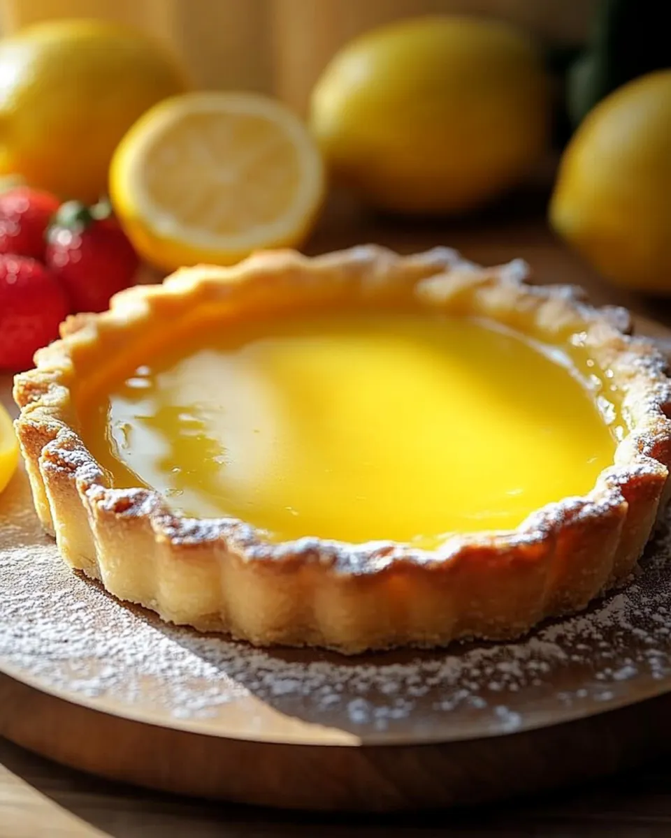 Zesty Lemon Tart Delight