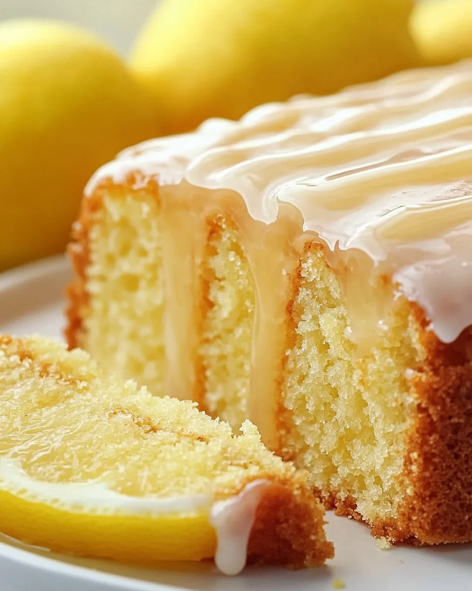 Luscious Lemon Drizzle Cake