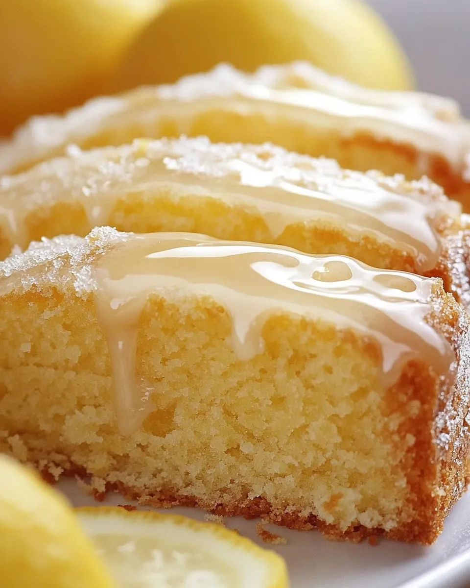 Luscious Lemon Drizzle Cake