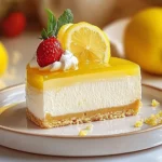 No Bake Lemon Cheesecake Delight