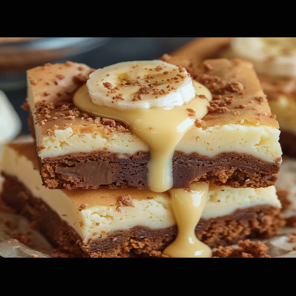 Banana Pudding Brownies