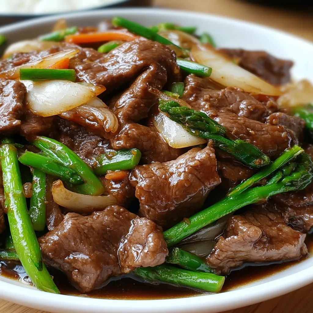 Black Pepper Beef Stir-Fry