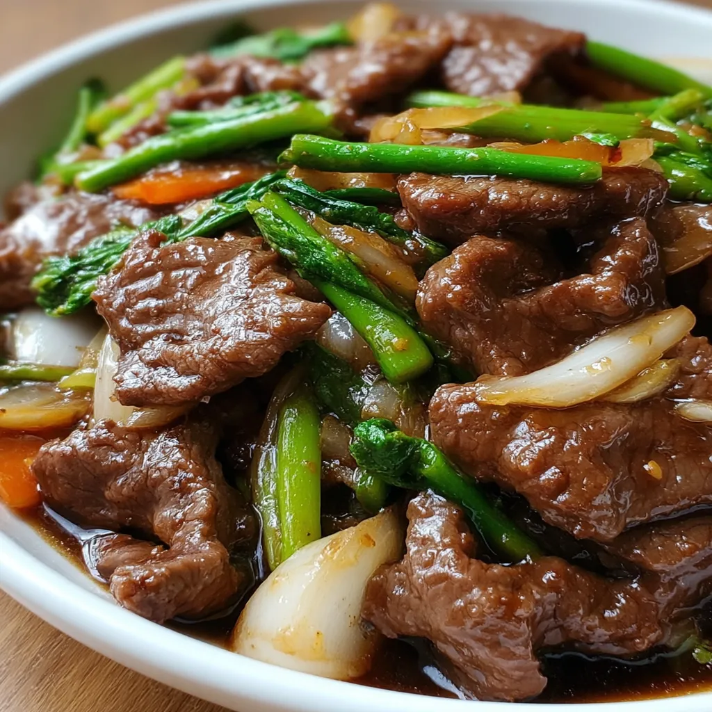Black Pepper Beef Stir-Fry
