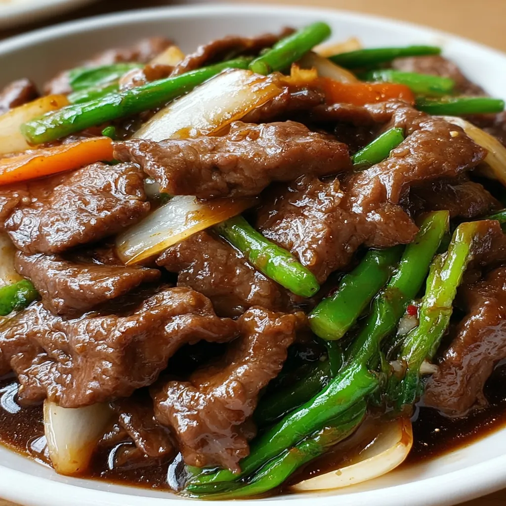 Black Pepper Beef Stir-Fry