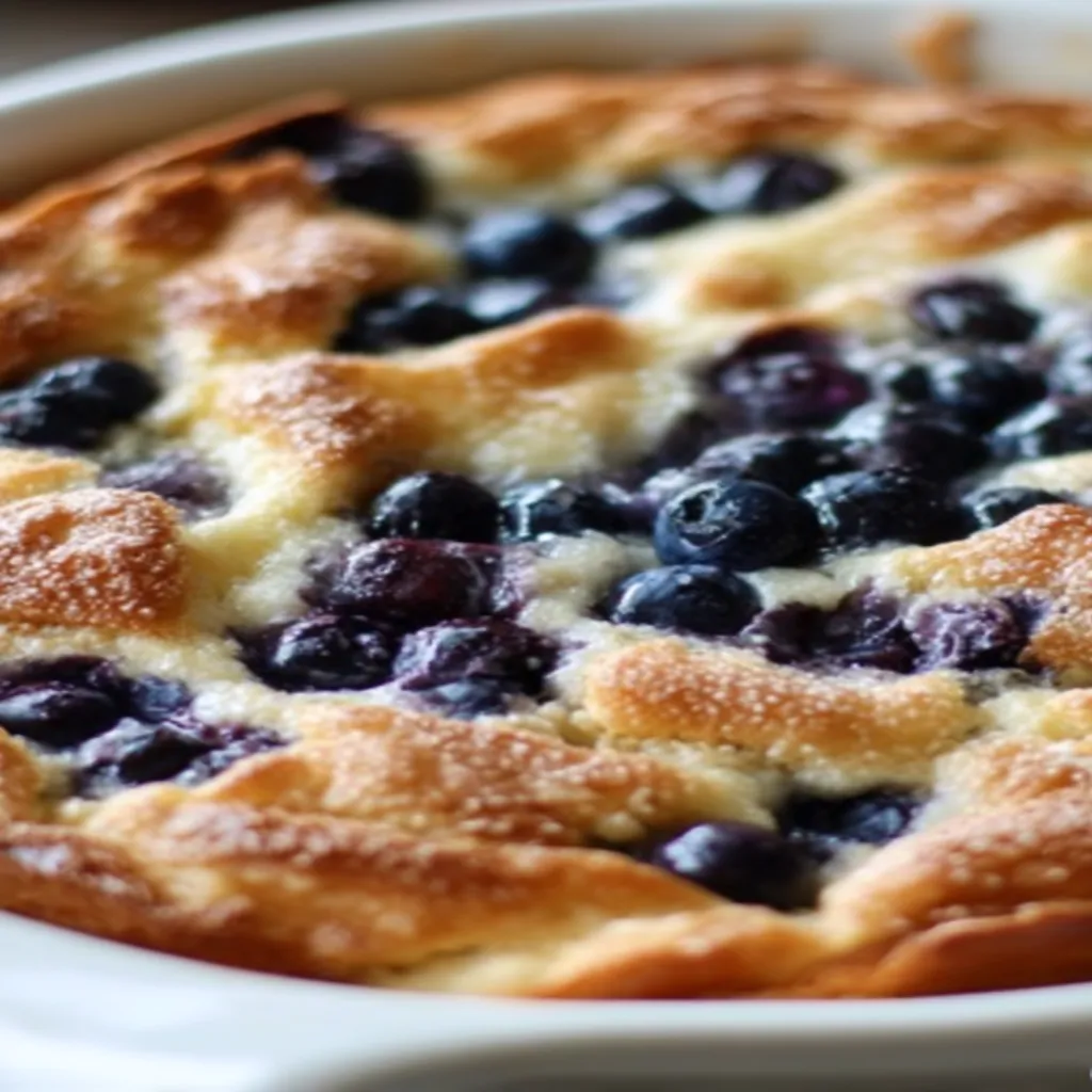 Blueberry Buttermilk Pancake Casserole