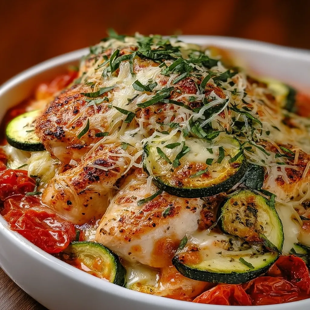 Chicken Zucchini Bake