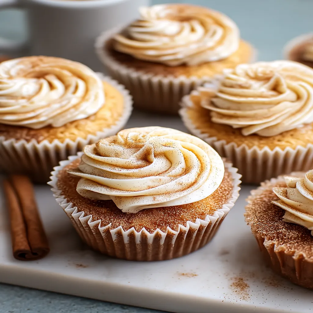 Churro Cupcakes