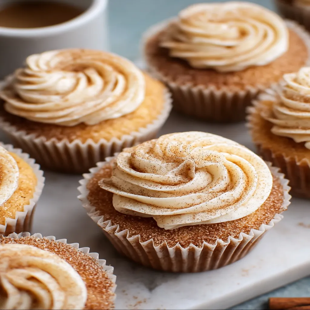 Churro Cupcakes