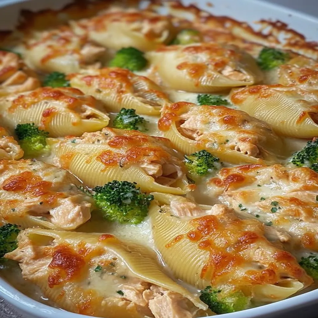 Creamy Cajun Chicken Stuffed Shells