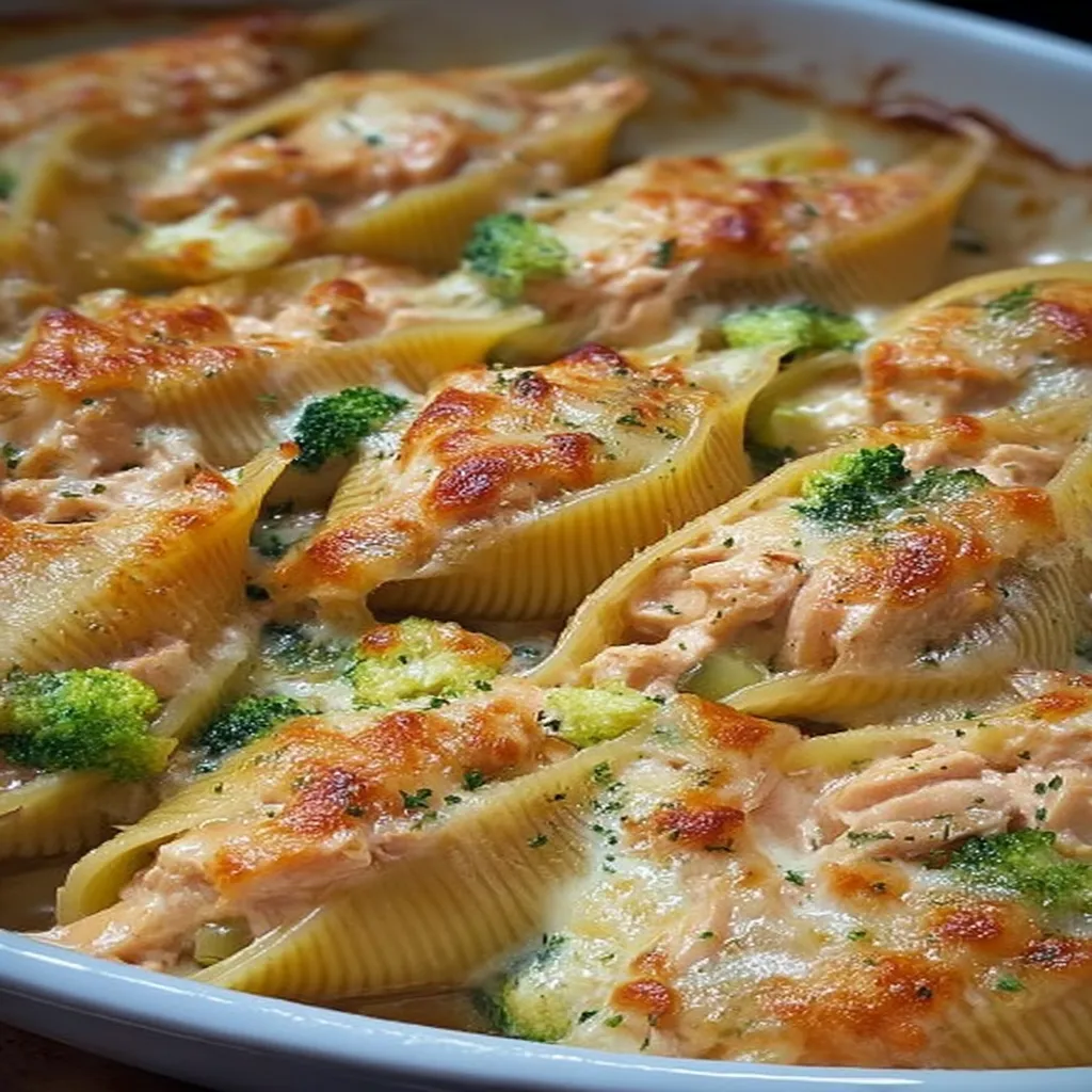 Creamy Cajun Chicken Stuffed Shells recipe step-by-step guide