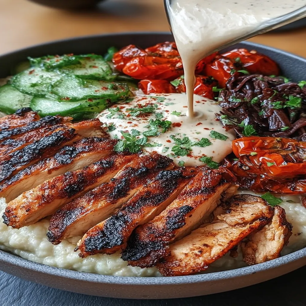 Mediterranean Grilled Chicken Bowl recipe step-by-step guide