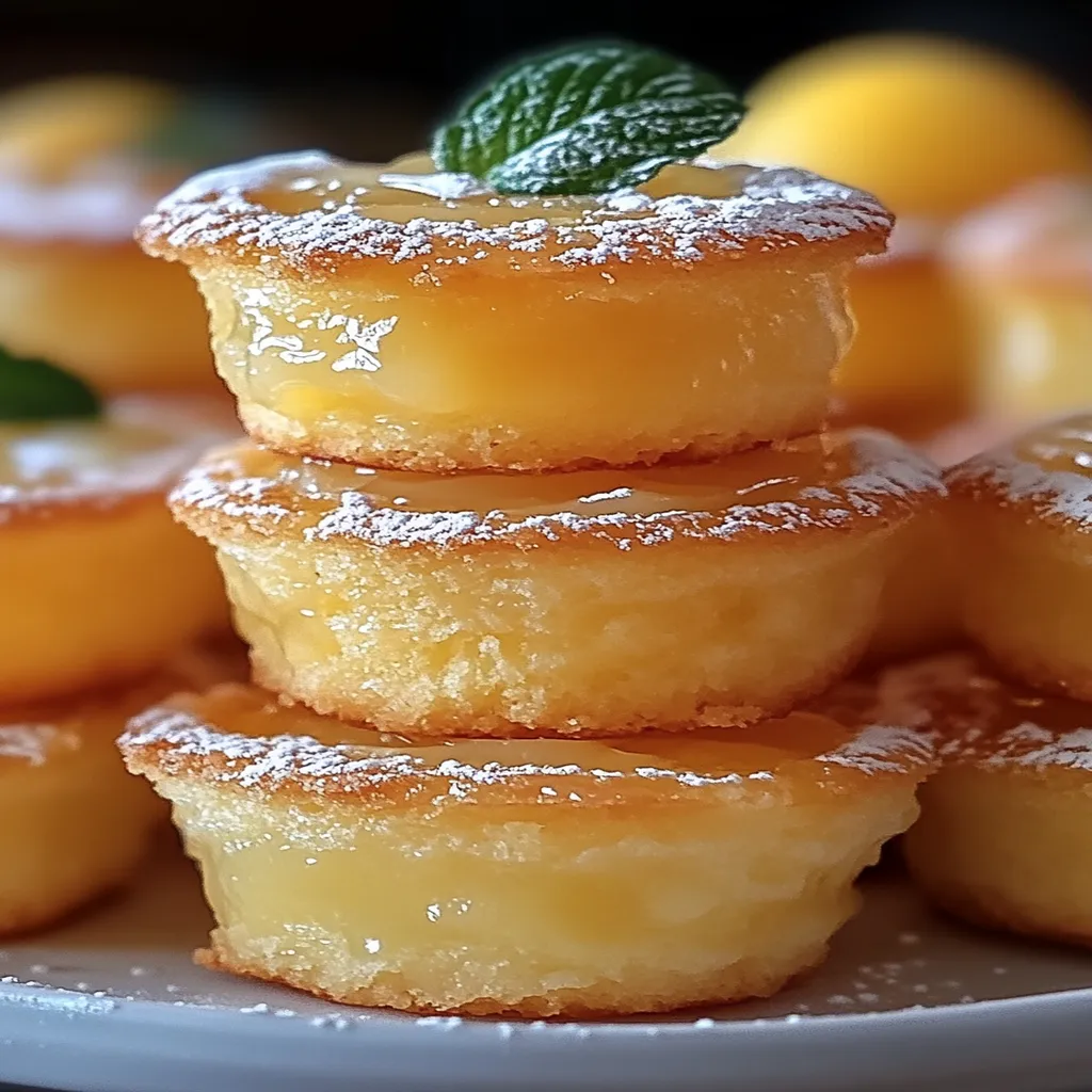 Mouthwatering Lemon Bar Cookie Cups