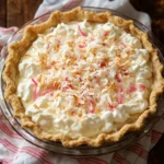 Rhubarb Coconut Cream Pie