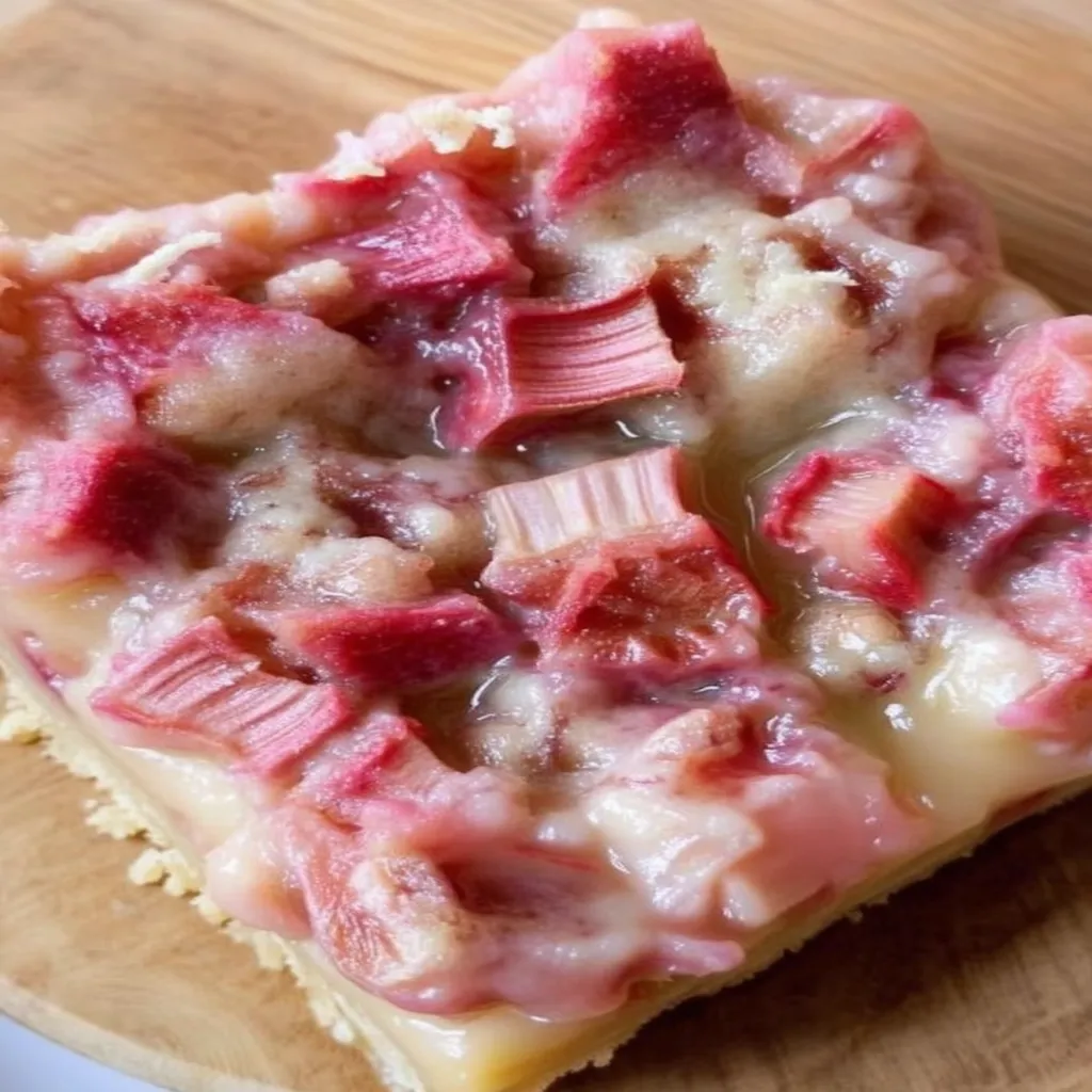 Rhubarb Custard Pie