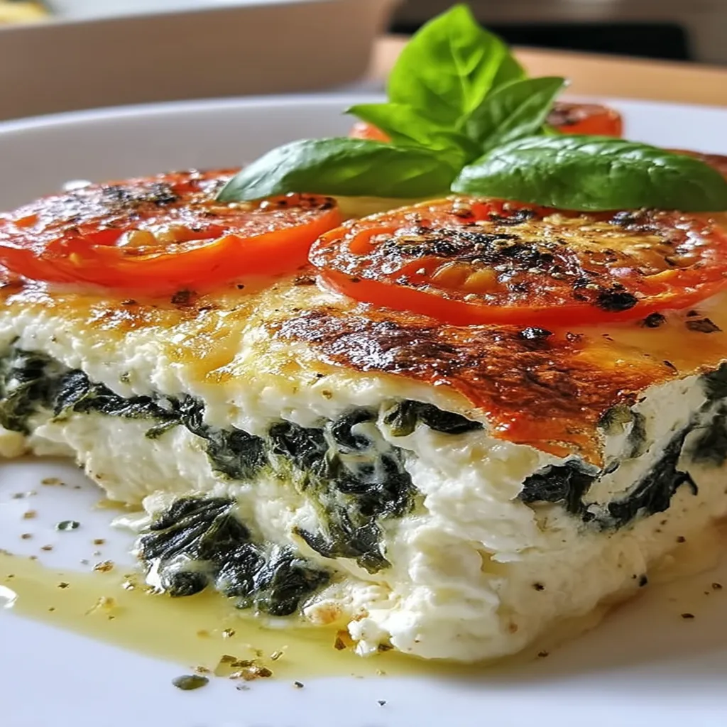 Spinach Ricotta Brunch Bake