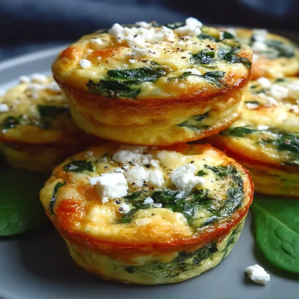 Spinach & Feta Egg Muffins