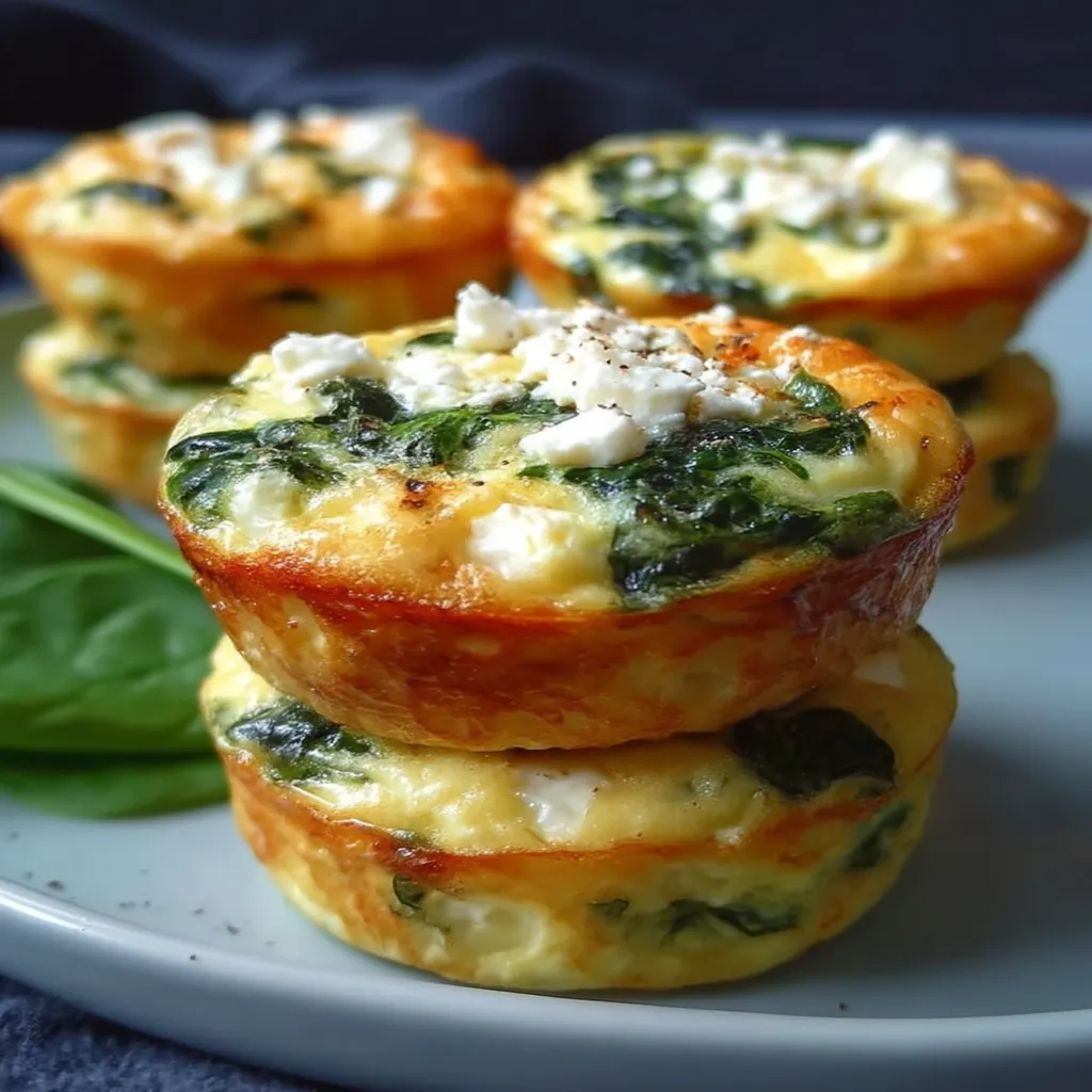 Spinach & Feta Egg Muffins