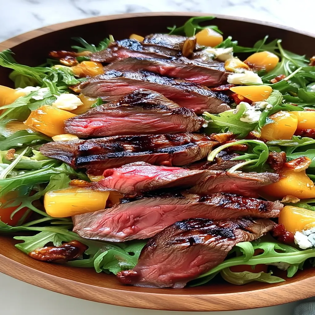 Steak and Arugula Salad