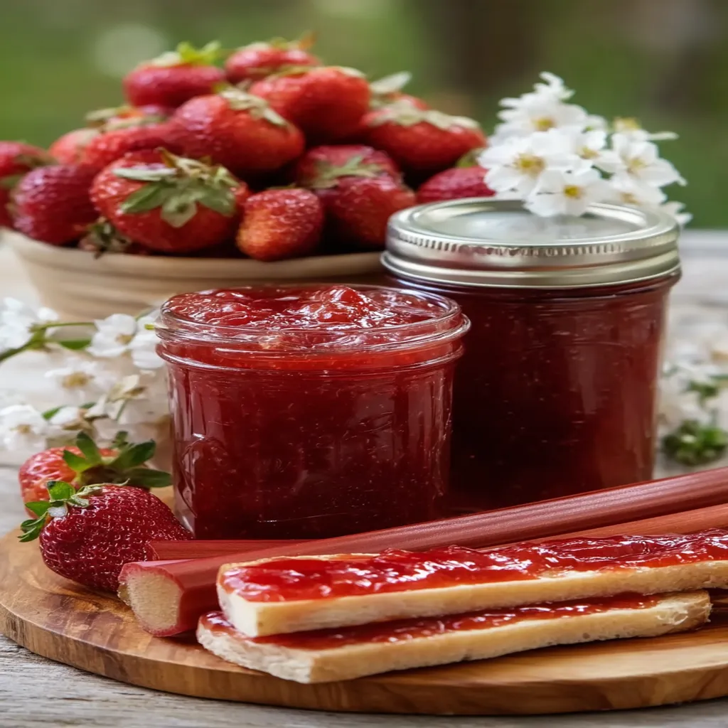 Strawberry Rhubarb Jam