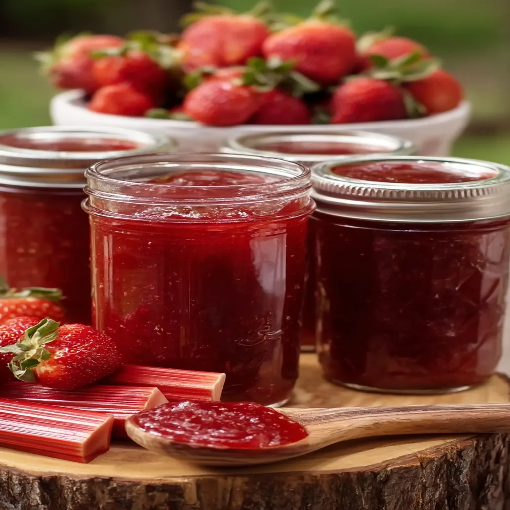 Strawberry Rhubarb Jam