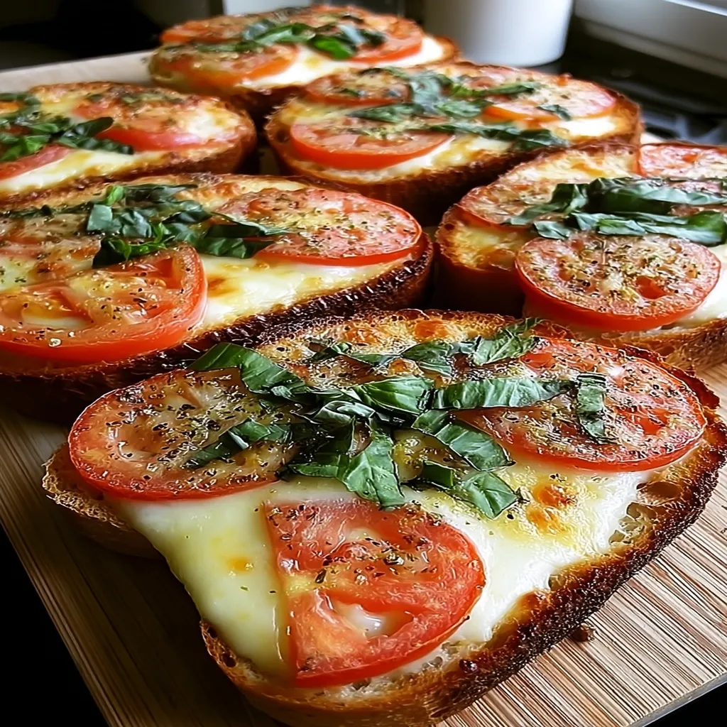 Tomato Basil Garlic Bread Tomato Basil Garlic Bread