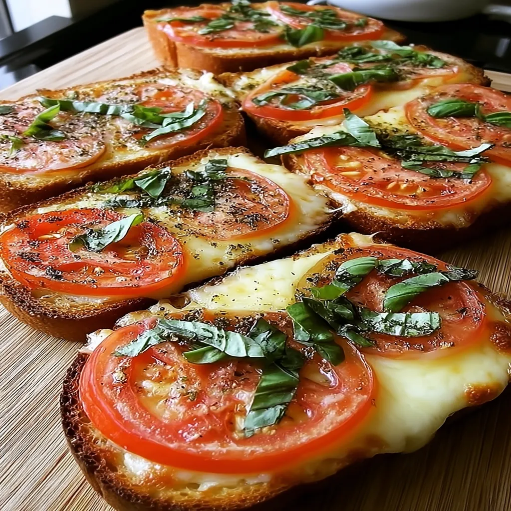 Tomato Basil Garlic Bread Tomato Basil Garlic Bread