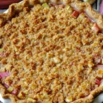 Dutch Rhubarb Pie