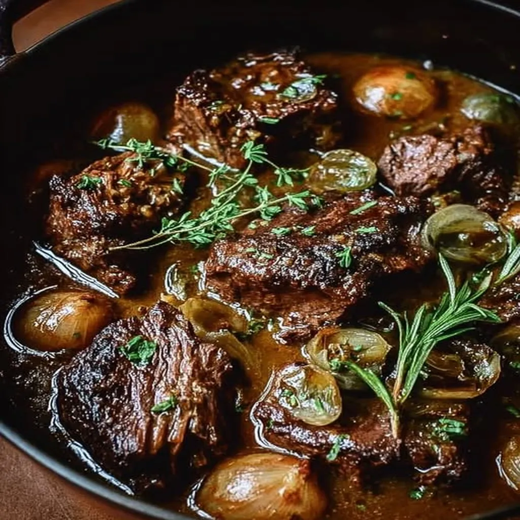 Belgian-Style Slow-Cooked Beef Stew
 recipe step-by-step guide