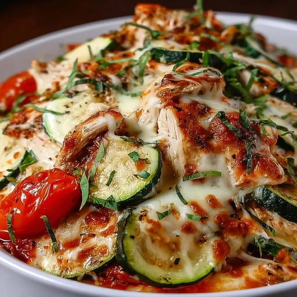 Chicken Zucchini Bake recipe step-by-step guide