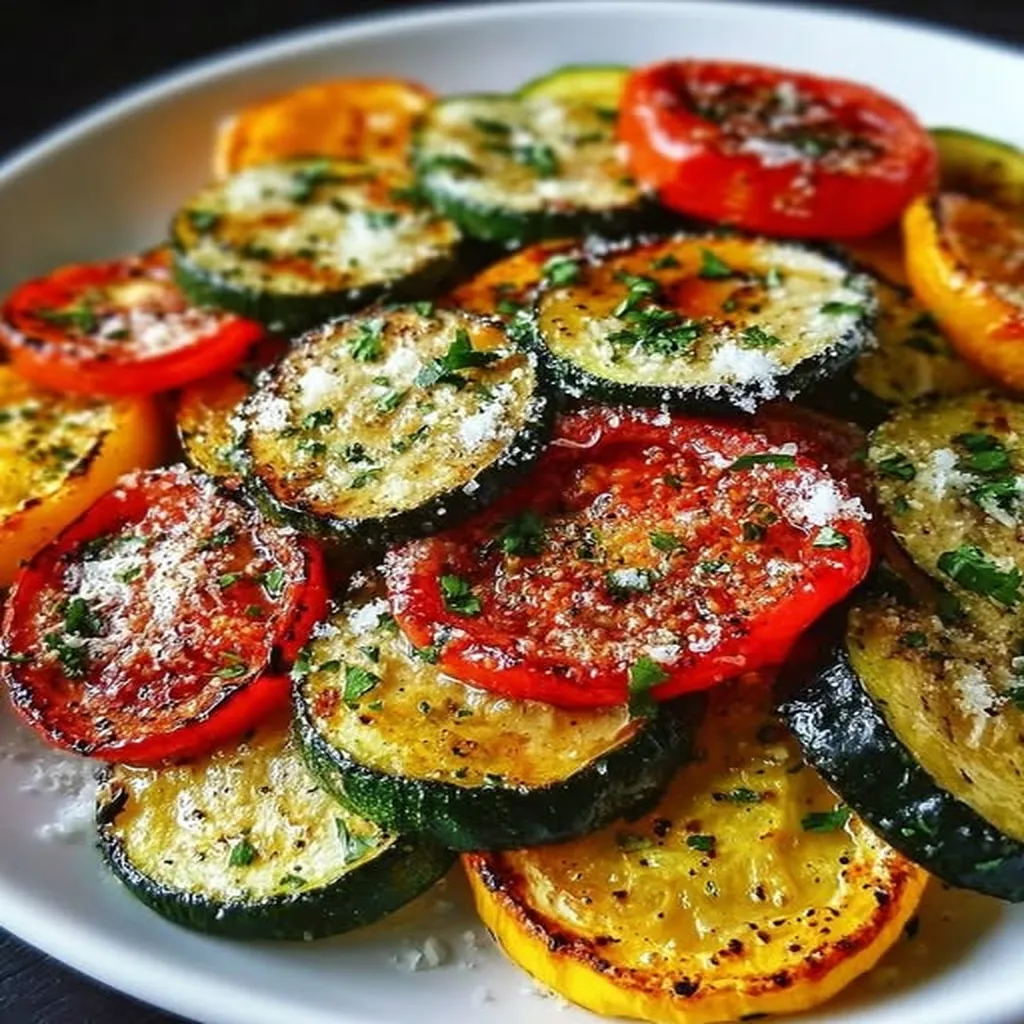 Oven-Roasted Zucchini, Squash, and Tomatoes with Parmesan recipe step-by-step guide