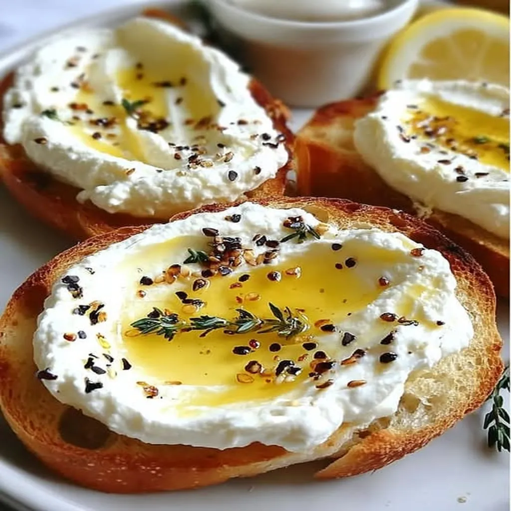 Whipped Feta with Hot Honey
 recipe step-by-step guide